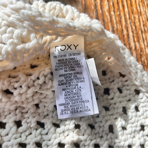 Roxy Cream Sleeveless Knit Sweater - Picture 6 of 7